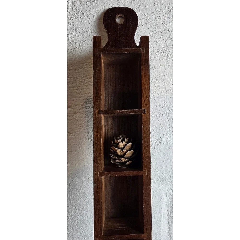 Handmade vintage wooden